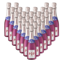 Buy & Send Case of Pommery Pink POP Rose 20cl (24 x 20cl)