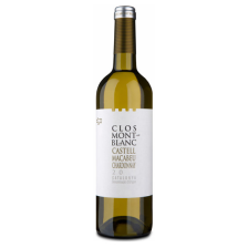 Buy & Send Clos Montblanc Castel Macabeu Chardonnay 75cl - Spanish White Wine