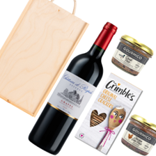 Buy & Send Chateau de Respide Bordeaux 75cl Red Wine And Pate Gift Box