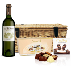 Buy & Send Chateau De Respide Bordeaux Blanc 75cl And Chocolates Hamper