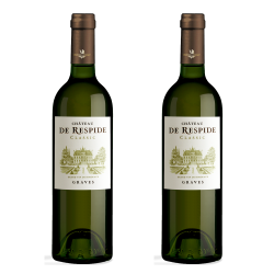 Buy & Send Chateau De Respide Bordeaux Blanc 75cl Twin Set