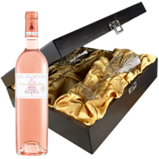 Buy & Send Chateau la Gordonne Verite du Terroir Rose Wine And Glasses In Luxury Presentation Box