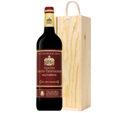 Buy & Send Chateau Larose-Trintaudon Red Wine 75cl in Wooden Sliding lid Gift Box