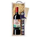 Buy & Send Chateau Peyronat Blaye Cotes de Bordeaux 75cl Red Wine & Truffles, Wooden Box