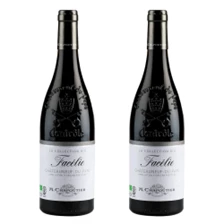 Buy & Send Chateauneuf-du-Pape Facelie Collection Bio M.Chapoutier 75cl Red Wine Twin Set