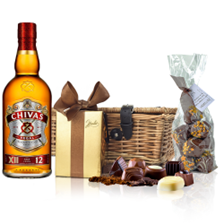 Buy & Send Chivas 12 Blended Scotch Whisky 70cl And Chocolates Hamper