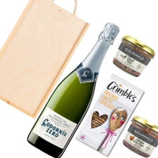 Buy & Send Codorniu Zero Alcohol Free Sparkling Wine 75cl And Pate Gift Box