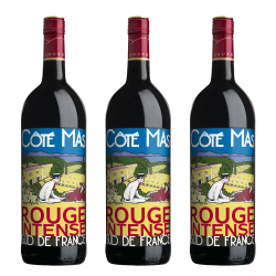 Buy & Send Cote Mas Rouge Intense 70cl Treble Wine Set