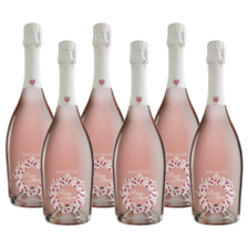 Buy & Send Crate of 6 Drusian Spumante Rose Mari Prosecco