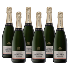 Buy & Send Crate of 6 Henriot Brut Souverain Champagne 75cl (6x75cl)