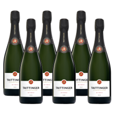 Buy & Send Crate of 6 Taittinger Brut Champagne 75cl (6x75cl)