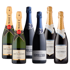 Buy & Send Crate of 6 The Anglo-French Brut Collection (6x75cl)