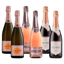 Buy & Send Crate of 6 The Anglo-French Rose Collection (6x75cl)