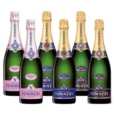 Buy & Send Crate of 6 The Pommery Collection (6x75cl)