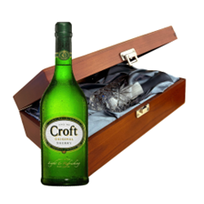 Buy & Send Croft Original Sherry 70cl In Luxury Box With Royal Scot Glass