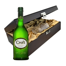 Buy & Send Croft Original Sherry 70cl In Luxury Box With Royal Scot Glass