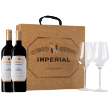 Buy & Send CVNE Imperial Gift Box With 2 bottles & 2 Glasses