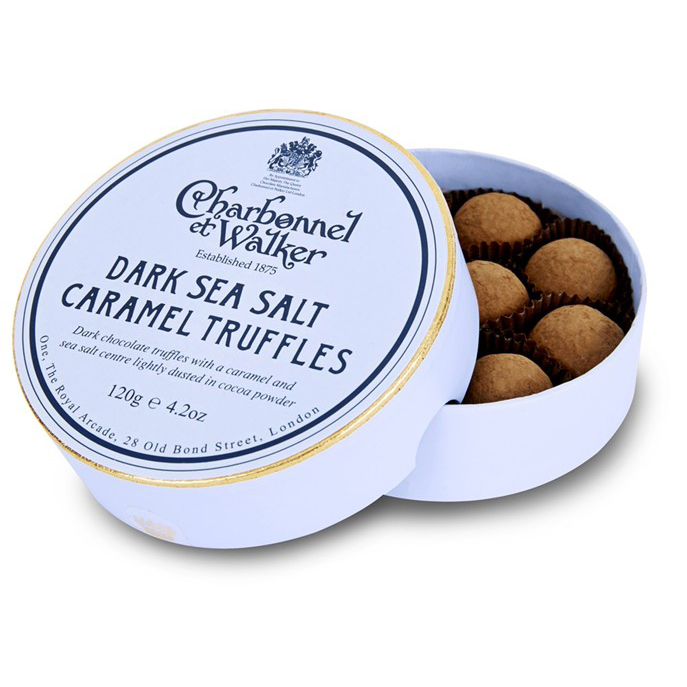 Buy & Send Charbonnel et Walker, Dark Sea Salt Caramel Chocolate Truffles