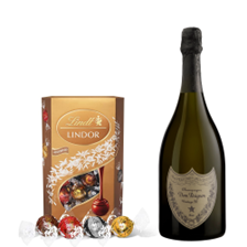 Buy & Send Dom Perignon Cuvee Prestige Brut 2013 With Lindt Lindor Assorted Truffles 200g