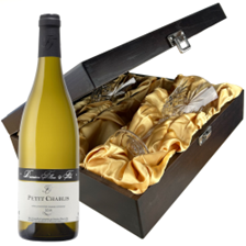 Buy & Send Domaine Fillon Petit Chablis 75cl White Wine In Luxury Box With Royal Scot Wine Glass