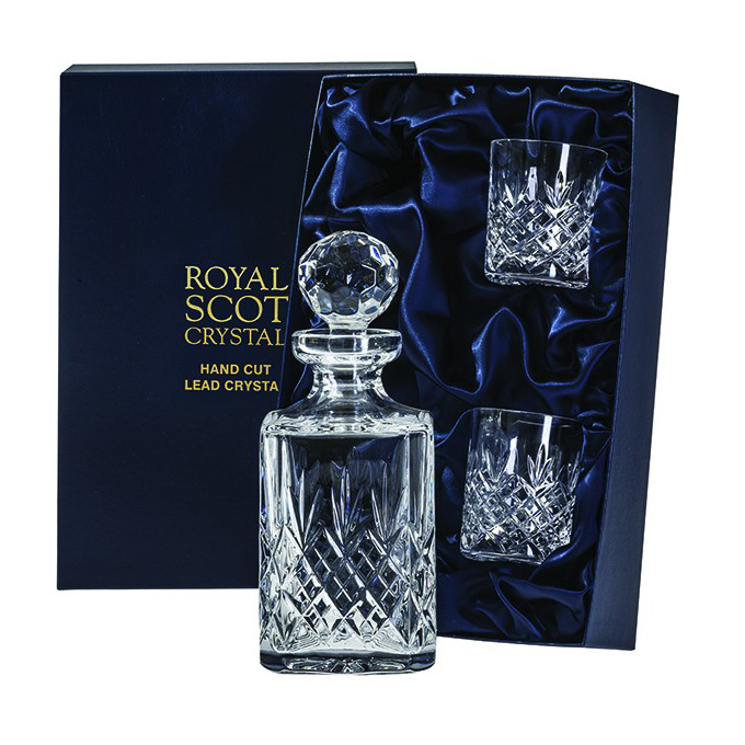 Buy & Send Royal Scot Crystal - Edinburgh Decanter Whisky Set