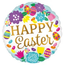 Buy & Send Happy Easter Helium Balloon