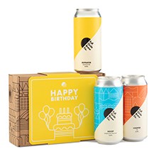 Buy & Send Full Circle Brewery - Happy Birthday 3 Can Gift Pack