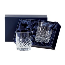 Buy & Send Royal Scot Crystal - Edinburgh - 2 Crystal Large Tumblers (Presentation Boxed)