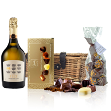 Buy & Send Fitz Brut White 75cl And Chocolates Hamper