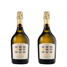Buy & Send Fitz Brut White 75cl Duo Set