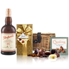 Buy & Send Glenfarclas 15 Year Old 70cl And Chocolates Hamper