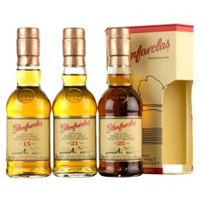 Buy & Send Glenfarclas 20cl Tri-Pack, 15 Year Old, 21 Year Old and 25 Year Old