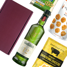 Buy & Send Glenfiddich 12 Year Old Whisky 70cl Nibbles Hamper