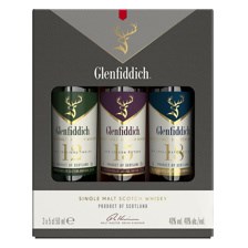 Buy & Send Glenfiddich The Family Collection Single Malt Scotch Whisky Gift Set 3 x 5cl