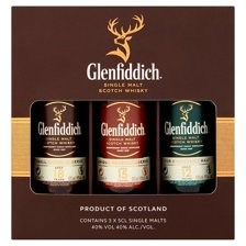 Buy & Send Glenfiddich The Family Collection Single Malt Scotch Whisky Gift Set 3 x 5cl