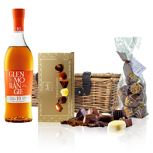 Buy & Send Glenmorangie 10 Year Old Single Malt Whisky And Chocolates Hamper