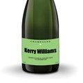 Buy & Send Personalised Champagne - Green Label