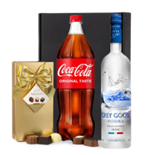 Buy & Send Grey Goose Vodka with Coke Mixer Gift Box
