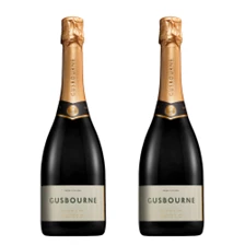 Buy & Send Gusbourne Brut Reserve English Sparkling 75cl Duo Set