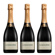 Buy & Send Gusbourne Brut Reserve English Sparkling 75cl Treble Bottle Set (3x75cl)
