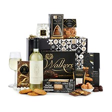 Buy & Send Scrumptious Selection With White Wine Hamper