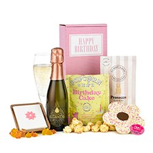 Buy & Send Happy Birthday Gift Box with Fizz