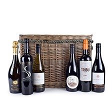 Buy & Send Wine Selection Log Basket