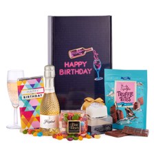 Buy & Send Happy Birthday Gift Box with Fizz