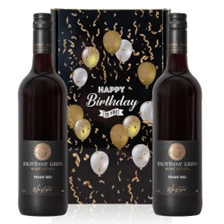 Buy & Send Halfpenny Green Penny Red Wine 75cl Happy Birthday Wine Duo Gift Box (2x75cl)