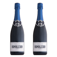 Buy & Send Hambledon Classic Cuvee English 75cl Twin Set