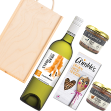 Buy & Send Head over Heels Chardonnay 75cl White Wine And Pate Gift Box