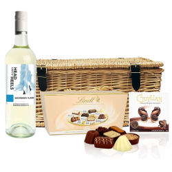 Buy & Send Head over Heels Sauvignon Blanc And Chocolates Hamper