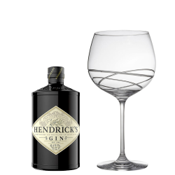 Buy & Send Hendricks Gin 70cl And Single Gin and Tonic Skye Copa Glass