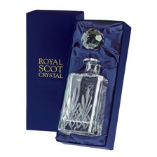 Buy & Send 1 Royal Scot Crystal Square Spirit Decanter - Highland - PRESENTATION BOXED